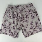 Legends Luka Lined Shorts Men Small Purple Marble Athletic Stretch 7” Running
