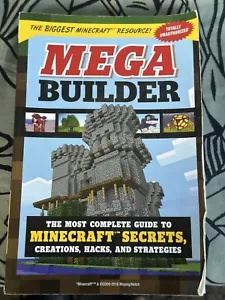 Minecraft secrets MEGA BUILDER By Triumph Books Used Video Game Strategy Guide - Picture 1 of 4