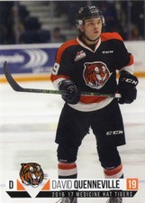 2016/17 Medicine Hat Tigers - DAVID QUENNEVILLE [IK Oskarshamn] SHL
