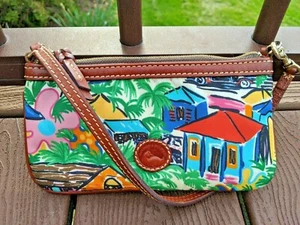 Pulsera delgada grande estilo tropical Dooney & Bourke con barra de arena de nailon - Imagen 1 de 4