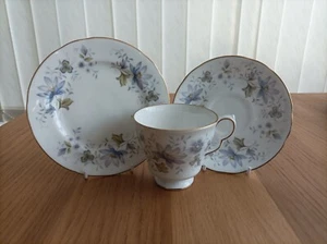 Vintage Colclough "Rhapsody in Blue" Teetrio - Bild 1 von 6