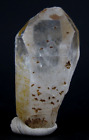 Natural Clear Rusty Quartz Healing Chakra Reiki Crystal Stone Wand Specimen 29Gm