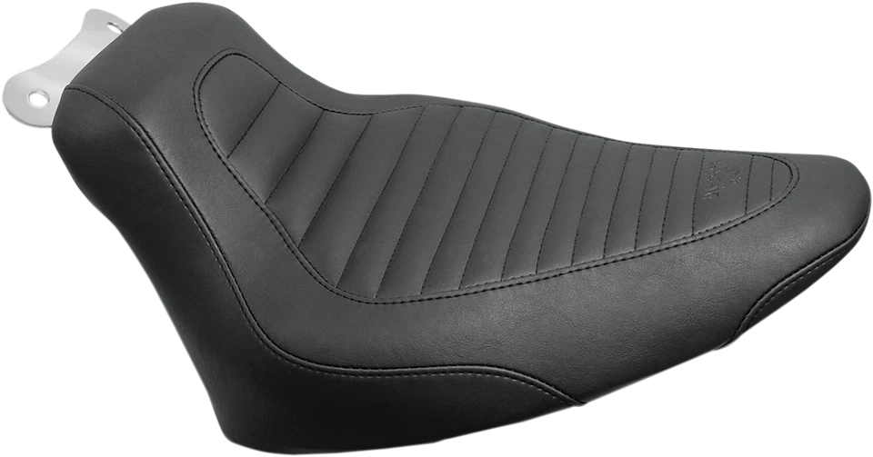 Mustang Tripper Solo Tuck-N-Roll Harley Seat for 07-17 FLSTC/FLSTN 00-07 FLSTS/C - Image 1 of 1