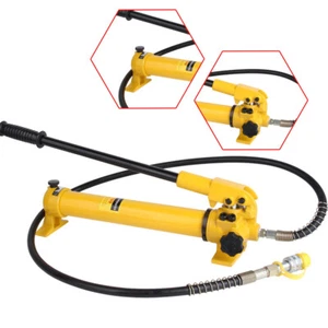 10&4 Ton 2 Speed Hydraulic Hand Pump CP-700 Hydraulic Manual Pump 10000 PSI - Picture 1 of 8