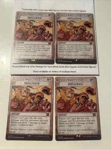 SKULLCRACK Outlaws Of Thunder Junction Breaking News Playset (x4) nm free ship - Picture 1 of 1