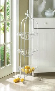 Almacenamiento de cocina vegetal blanco - Imagen 1 de 2