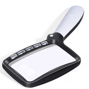 Kaome Rectangular Magnifier with Large Magnifier - Picture 1 of 24