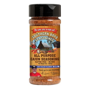 Southern Boyz All Purpose Cajun Creole Seasoning, 8 Ounce Shaker (No MSG, Gluten - Picture 1 of 12