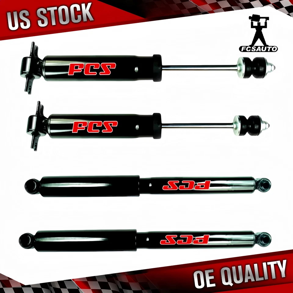 Conjunto de amortiguador trasero delantero FCS para Plymouth PB200 3,7 L 1975-1978 1980 Foto 1 de 1