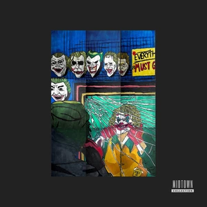 Joker (rompecabezas de 9 cartas) - DC - 1/1 tarjetas de boceto de artista originales (firmadas) - Imagen 1 de 1