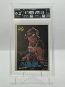 1990 Classic WWF the History of Wrestlemania Ultimate Warrior #61 Graded 9 - Picture 1 of 3