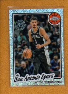 Victor Wembanyama 2025-26 Topps Basketball 1980-81 Topps Chrome #TC-VW - Picture 1 of 2