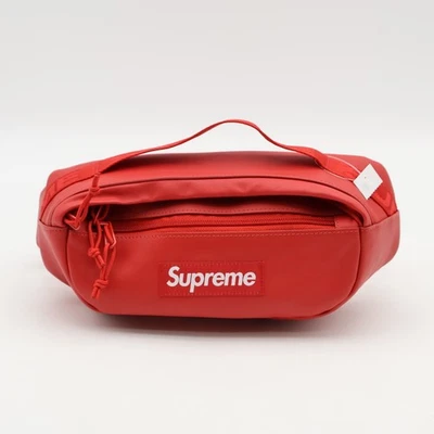 Bolso Cintura Cuero Supreme Rojo (FW23) Foto 1 de 4