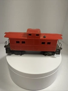 Vintage Red Caboose Model Train Car HO Scale - Picture 1 of 17