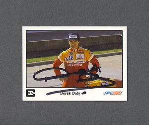 Derek Daly signed 1986 Indy Car racing card - Picture 1 of 1