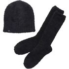 Barefoot Dreams CozyChic Beanie And Sock Set Black