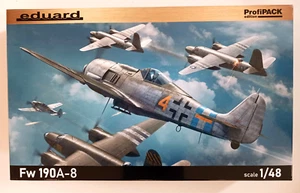 Eduard 82147 : Focke Wulf Fw 190A-8 Dt.Jagdflugzeug - Profi - Kit 1:48 - Picture 1 of 2