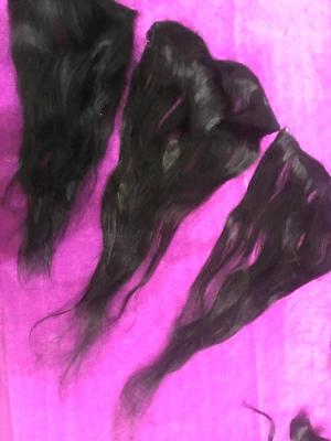 Extensiones de cabello con clip negro cabeza completa para mujer 28 piezas Foto 1 de 4