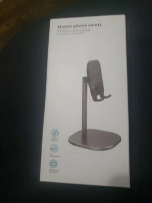 Adjustable Cell Phone Tablet Stand Desktop Holder Desk Mount For iPhone iPad USA - Image 1 of 3