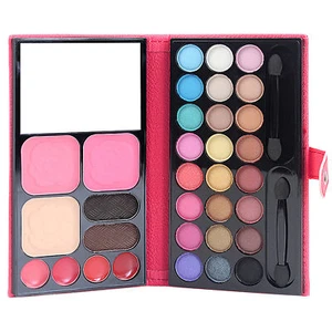 24 Colors Eyeshadow Eyebrow Powder Lip Jelly Blush Facial Makeup Palette Set Kit - Picture 1 of 5