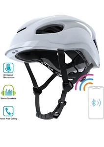 BASE CAMP SF-999 Smart Bluetooth Bike Helmet, Built-in Speakers, Microphone | R - Photo 1 sur 9