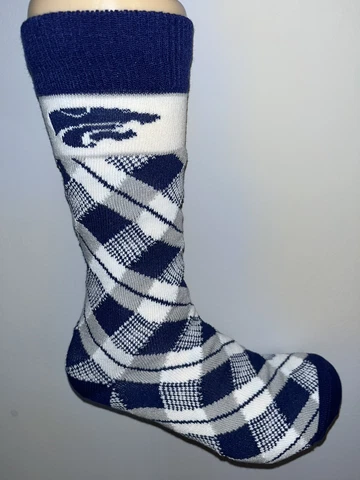 KANSAS STATE WILDCATS NCAA MENS LOGO ARGYLE MIX CREW DRESS SOCKS LARGE Q Cover
