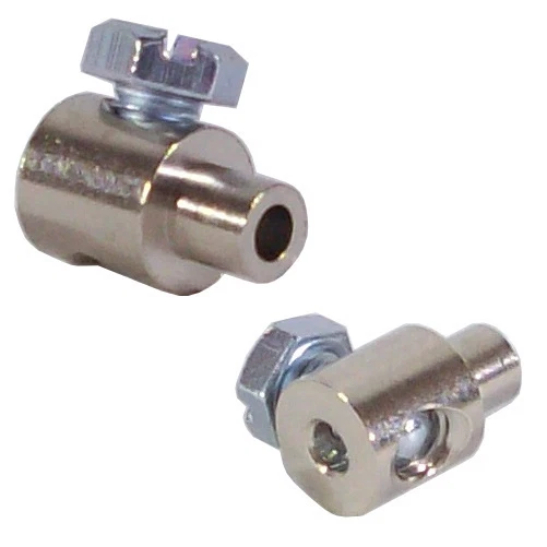 ADJUSTABLE CABLE BARREL 7x11MM CLAMP BRAKE MOTORBIKE BIKE HANGER BOLT NIPPLE - Image 1 of 1