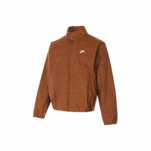 Nike Sportswear Woven Vintage Corduroy Harrington Jacket Men's Brown - Picture 1 of 6