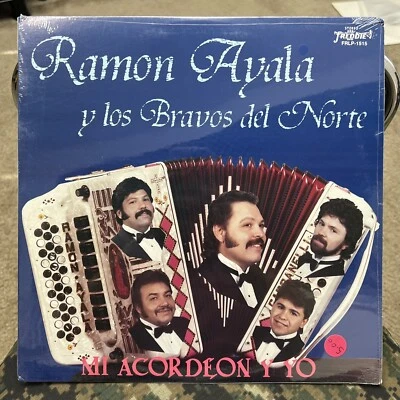 RAMON AYALA Y LOS BRAVOS DEL NORTE Mi Acordeon Y Yo Lp Vinyl Record New MINT - Image 1 of 3