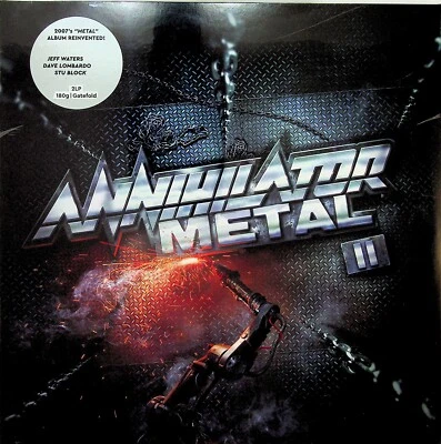 Annihilator- Metal II 2-LP (NEW 2021 Vinyl) Trivium/Nevermore/Danko Jones Guests - Image 1 of 2