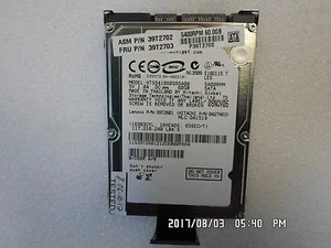 Hitachi HTS541060G9SA00 Internal 5400RPM 2.5" 0 39T2601,39T2702 - Picture 1 of 4