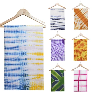 Indian Cotton Shibori Tie Dye Sewing Fabric Handmade Dress Craft Fabric By Yard - Picture 1 of 13