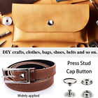 18sets With Tools Snap Button Kit Jeans Belt For Leather DIY Stainless Steel