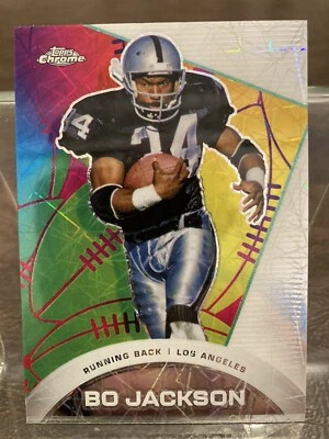 2023 Topps Composite Bo Jackson Chrome All-Etch Lazer #CAE-18 Raiders - Image 1 of 2