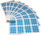80 Kinesiologie Cross Tape Gitterpflaster Akupunktur Gittertape 10 Blatt Trigger