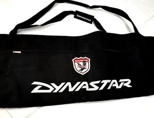 Borsa da sci vintage Dynastar Speed imbottita lunga 82" nera RARA tracolla tascabile - Foto 1 di 14