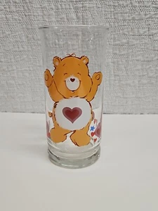 Vintage 1983 TENDERHEART Bear Care Bears Pizza Hut VETRO - Foto 1 di 7