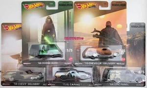 HOT WHEELS 2023 POP CULTURE SET OF 5 DODGE CHEVY GMC - Picture 1 of 6