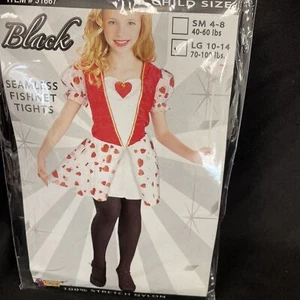 Brand New Child Fishnet Tights Costume Accessory (Black) Large 10-14 - Picture 1 of 3