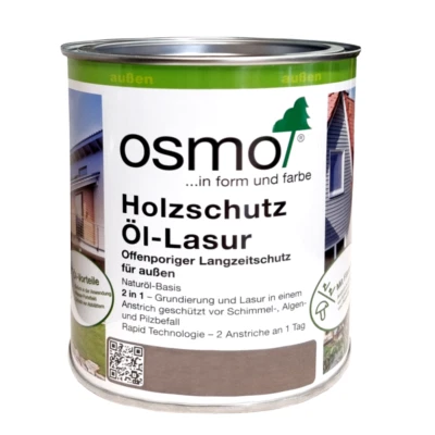 Osmo Holzschutz Öl Lasur Holzschutzlasur außen UV-Schutz Öllasur Holzlasur - Bild 1 von 3