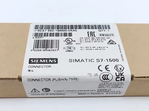 1 pcs new Siemens 6ES7592-1BM00-0XA0 SIMATIC S7-1500 Connector - Imagen 1 de 4