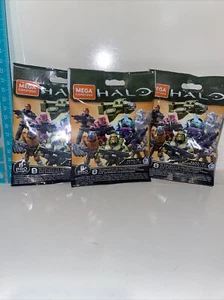 3x Mega Construx HALO Infinite 3 blind bags - Picture 1 of 2