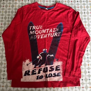 Boys Esprit Red Long Sleeve T Shirt Size 10-11 Years - Picture 1 of 5