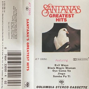 Santana - Santana's Greatest Hits (Cassette) (M) - Picture 1 of 3