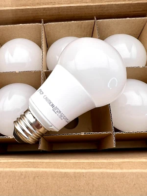 TCP 60W Replacement Bulbs 6 Pack Daylight LED Non Dimmable Long Life New - Image 1 of 4