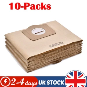 10 Packs Dust Bags 6.959-130.0 for Karcher WD3 WD3P MV3 Wet & Dry Vacuum Cleaner - Picture 1 of 5