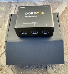 DOREMiDi MERGE-3 , Midi Interface Box 3 ins, 1 out - Foto 1 di 10