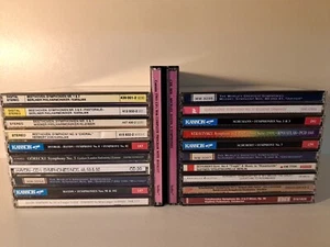21 Symphony CD Lot Beethoven Haydn Schubert Tchaikovsky Dvorak Schumann Gorecki - Imagen 1 de 23