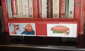 O gauge Rudolph the red nosed reindeer Christmas scale train boxcar lionel - Picture 1 of 9