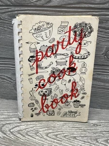 Jr. League of Abilene Texas Vintage 1954 Party Cook Book RARE Recipes 234 Pages - Picture 1 of 13